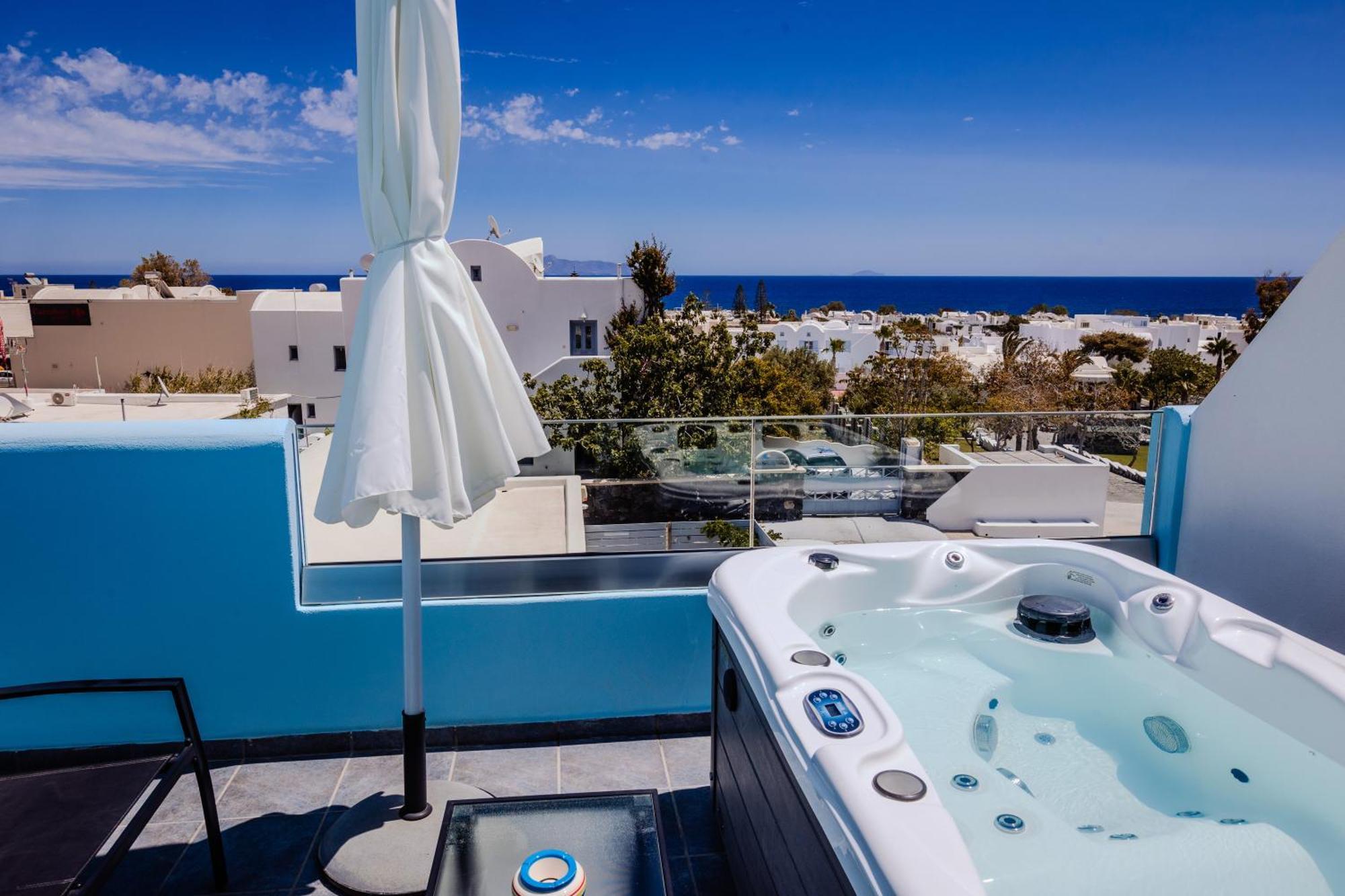 Blue Dream - Santorini Apartment Kamari  Exterior photo